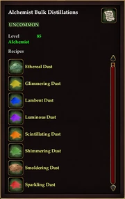 Alchemist Bulk Distillations