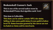 Brokenskull Gunner's Sash