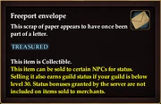 Freeport envelope