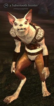 a Sabertooth hunter