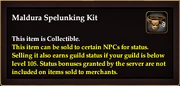 Maldura Spelunking Kit