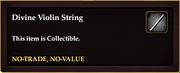 Divine Violin String