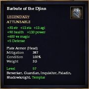 Barbute of the Djinn