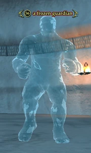 A frozen guardian