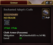 Enchanted Adept's Cuffs