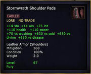 Stormwrath Shoulder Pads