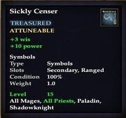 Sickly Censer