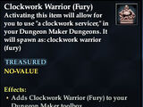 Clockwork Warrior (Fury)