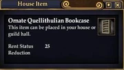 Ornate Quellithulian Bookcase