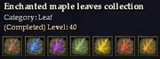 CQ leaf enchantedmaple Journal