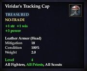 Viridar's Tracking Cap