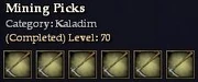 CQ kaladim miningpicks Journal