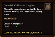 Gnomish Collection Goggles