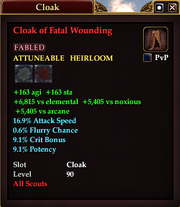 Cloak of Fatal Wounding