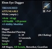 Ebon Eye Dagger