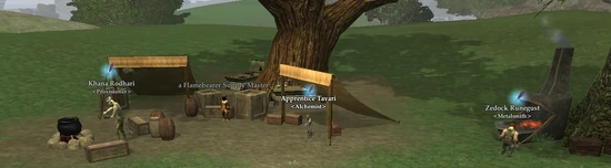 Heralds of Oblivion Prelude tradeskill camp