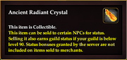 Ancient Radiant Crystal