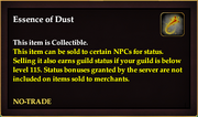 Essence of Dust