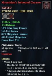 Myrmidon's Irebound Greaves