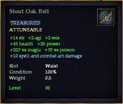 Stout Oak Belt