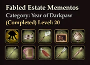 Fabled Estate Mementos