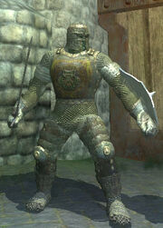 Carbonite Chainmail Armor, Equipped