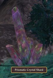 Prismatic Crystal Shard visible