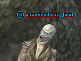 A cannibalistic ghoul