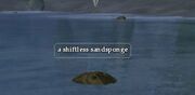 A shiftless sandsponge