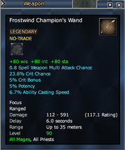 Frostwind Champion's Wand