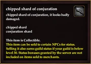 Chipped shard of conjuration
