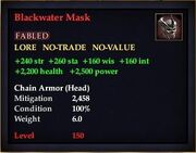Blackwater Mask