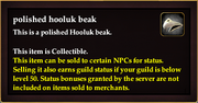 Polished hooluk beak