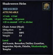 Shadewoven Helm