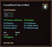 Crystallized Gale of Obol