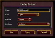 Hireling-options-window