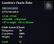 Liandrin's Oracle Robe