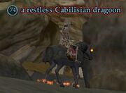 A restless Cabilisian dragoon