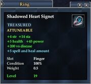 Shadowed Heart Signet (Equipment)