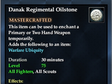 Danak Regimental Oilstone