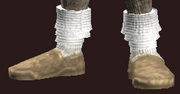 Adept's Woven Shoes (Equipped)
