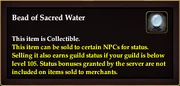 Bead of Sacred Water