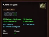 Gronk's Signet