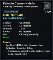 KelethinCourserWhistle Examine