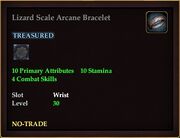 Lizard Scale Arcane Bracelet