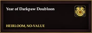 Year of Darkpaw Doubloon