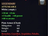 Chestplate of Echoing Pain