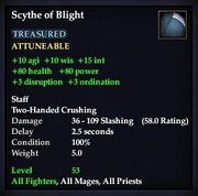 Scythe of Blight