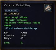 Ortallian Zealot Ring