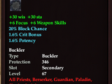 Dawnforged Buckler